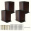 Sichere Zaunpfosten-Montagehalterung für-4PCS 2