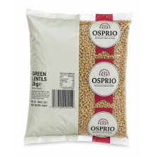 Osprio Green Lentils, 2Kg