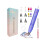 1 Set: Electric Suction Wireless Drill Pen Set with 4-Purple 1