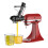 Slow Juicer Attachment with Double Feed Chutes and Pusher Easy 1