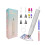 1 Set: Electric Suction Wireless Drill Pen Set with 4-White 1