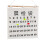 Numbered Calendar Pocket Chart in Cotton-Linen Blend 1