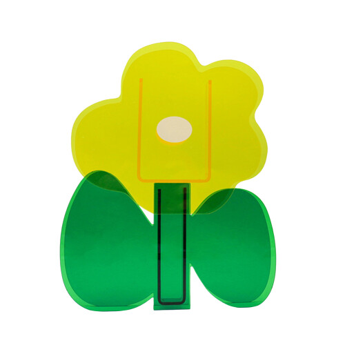 Acrylic Decorative Vase for Home, Office and Table