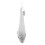 Decoração de caveira suspensa com LED, de plástico, 1 unidade 1