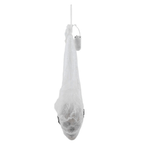 Decoração de caveira suspensa com LED, de plástico, 1 unidade