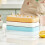 Hard Plastic Ice Cube Mold with Storage Box 6