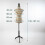 Dress Form with Stand, Adjustable, Letter Print, Size 36/38 4