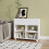 Mobile Filing Cabinet with Wheels, Compact Office Storage 3