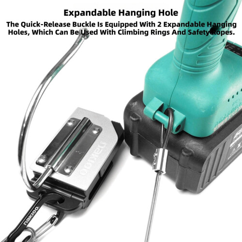 Belt Mountable Tool Holsters Features Locking Mechanism For 1