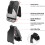 Belt Mountable Tool Holsters Features Locking Mechanism For 4