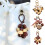 Thoughtful Gift Keychain Comforting Bell Soft Fabric-mountain 3