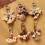 Thoughtful Gift Keychain Comforting Bell Soft Fabric-mountain 5