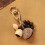 Thoughtful Gift Keychain Comforting Bell Soft Fabric-mountain 6