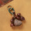 Thoughtful Gift Keychain Comforting Bell Soft Fabric-mountain 7