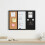 3-in-1 Memo Board with Cork, Whiteboard, Planner 3