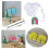 Irregular Shaped Earrings Mold Easy Demolding Silicone Ear-set 5