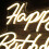 Happy Birthday LED Sign - Acrylic, USB Powered 5