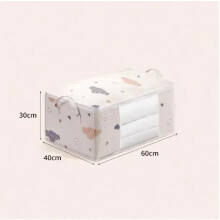 Large Clothes Storage Bag Organizer Foldable Zip