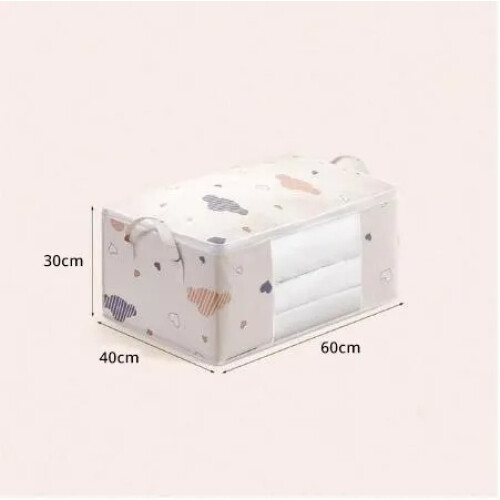Large Clothes Storage Bag Organizer Foldable Zip