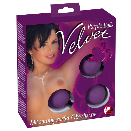 Velvet Balls Purple