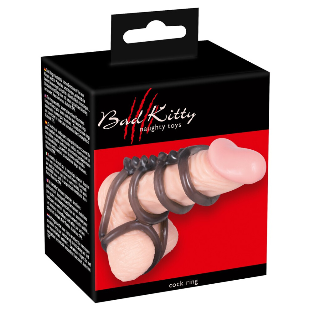Bad Kitty Cock/Testicle Ring