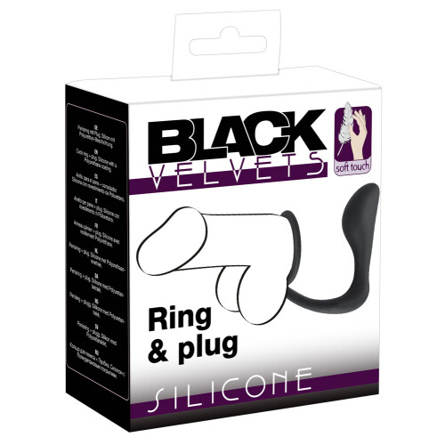 Black Velvets Prostata Stimulator Erektionsring