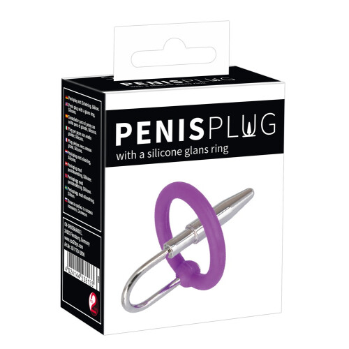 with a silicone glans ring