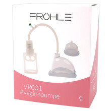 Fröhle 4-delt vaginalpumpesæt