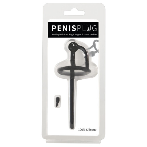 Penisplugg Penisplugg med bevægelig glansring