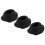 Heads Pack of 3 Black 1