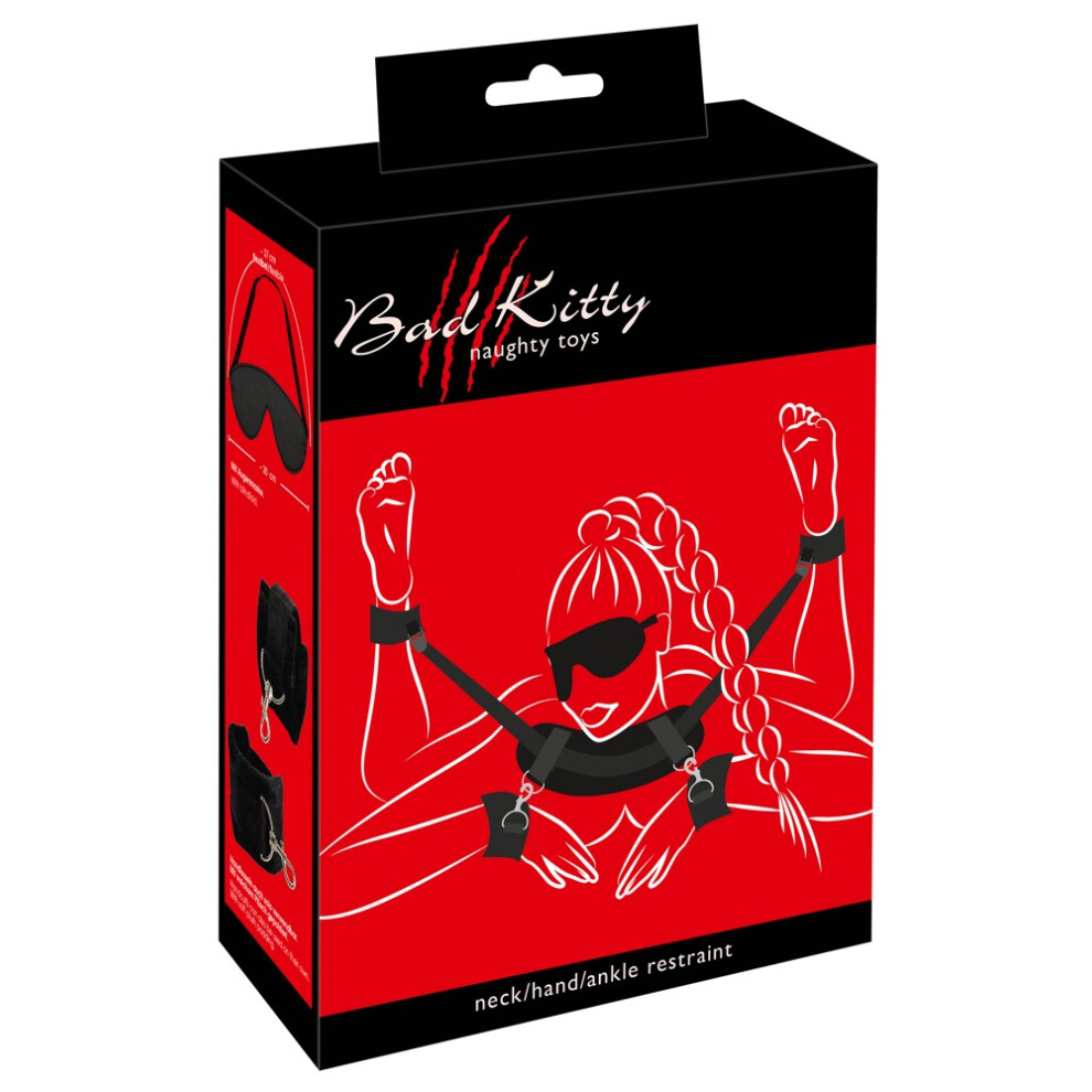 Bad Kitty Neck-Wrist-Ankle Restraint