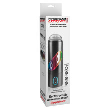 PET Vibrerende Masturbator med 9 Vibrationstilstande Sort