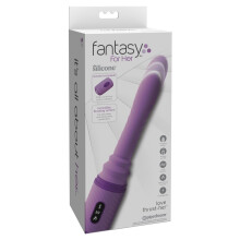 Fantasy For Her 3-i-1 Vibrator med Stød-, Vibrations- og Varmefunktioner