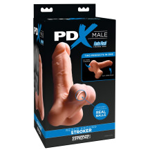 Pdx Mandlig Penisformet Masturbator Med Anushul