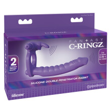 Silicone Double Penetrator Rabbit