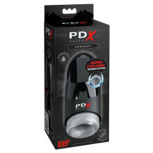 PDX Elite Hydrogasm Frosted Blast Masturbator med Kraftig Motor