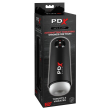 PDX Elite Automatisk Mandlig Masturbator med Vibration og Massage MotoMilker