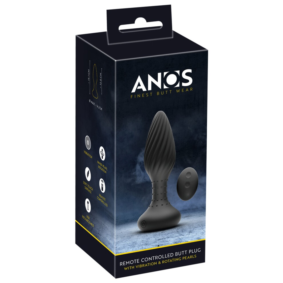 Anos Remote Controlled Butt Plug