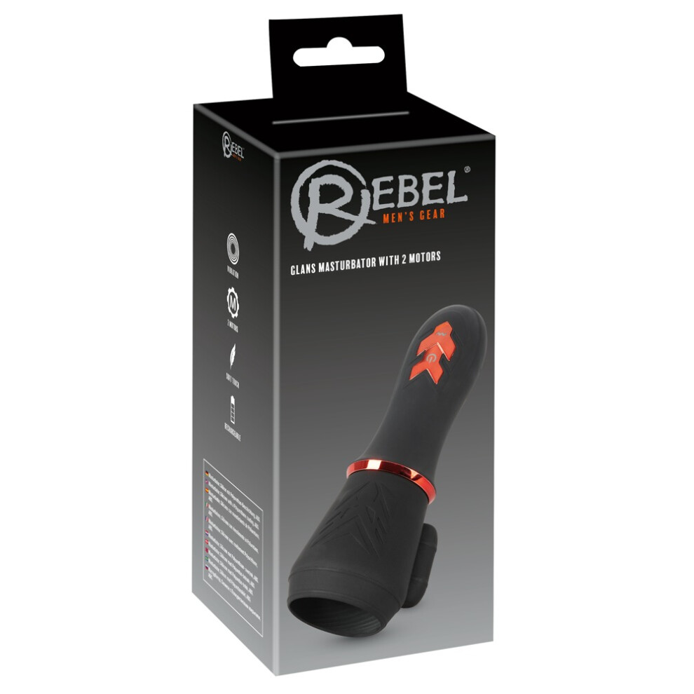 Rebel Glans Masturbator With 2 Motors