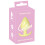 Cuties Gul Silikone Analprop 65 cm 1