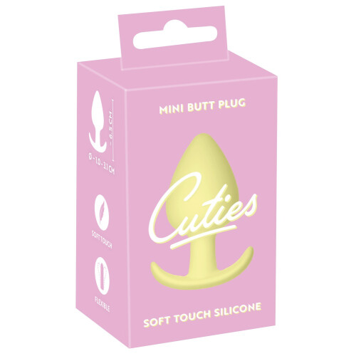 Cuties Gul Silikone Analprop 65 cm