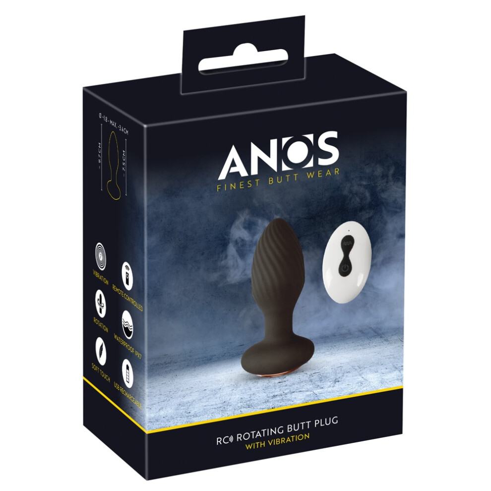 Anos Rc Rotating Butt Plug