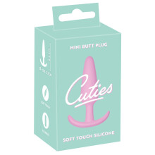 Cuties Silikone Konisk Analplug Pink