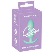 Cuties Silikone Analprop med Sensitiv Spids Grøn
