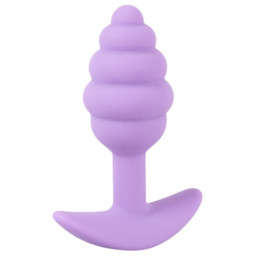 Cuties Grooved Tapered Anal Plug Lilla 2