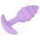 Cuties Grooved Tapered Anal Plug Lilla 4