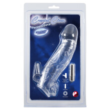 Chrystal Skin Penis Sleeve Vibro