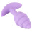 Cuties Grooved Tapered Anal Plug Lilla 5