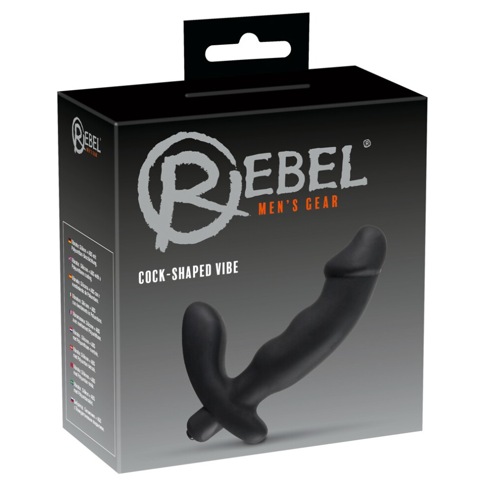 Rebel Black Prostate Vibrator