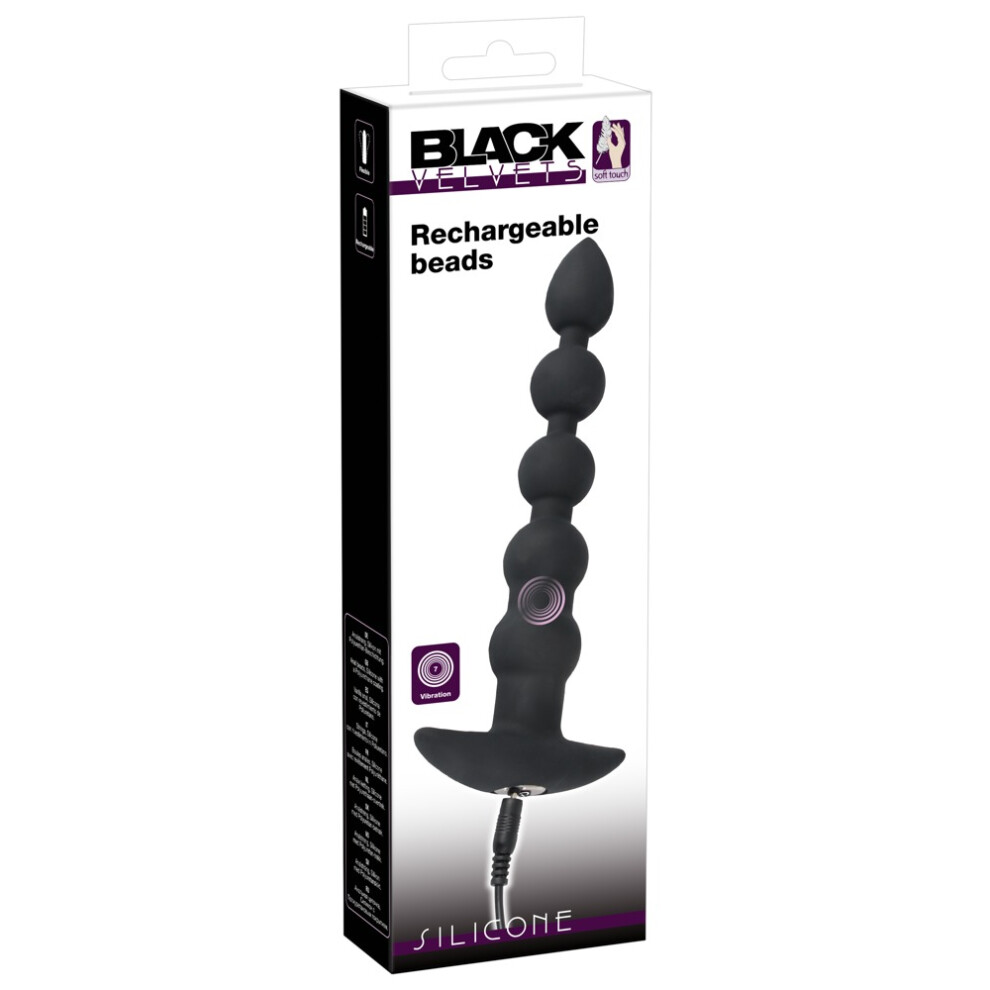 Black Velvets Rechargeable Beads